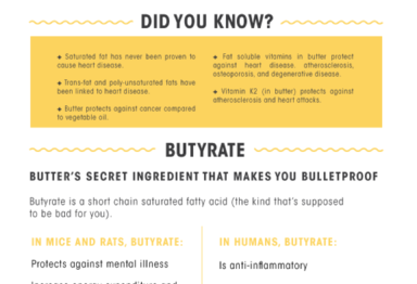 Butter Infographic