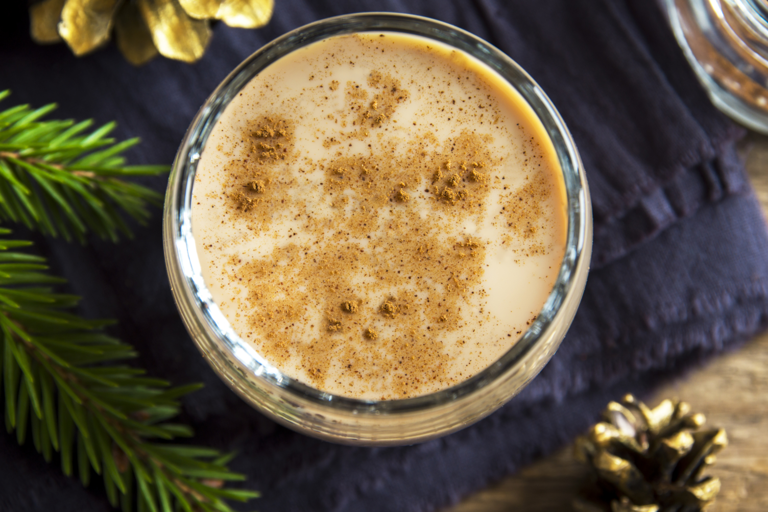 Creamy Spiced Eggnog