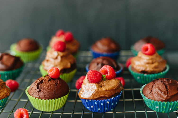 Gluten-free Chocolate Coconut Cupcakes