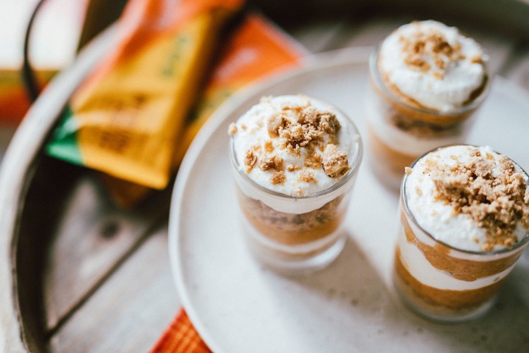 Protein-Packed Pumpkin Pie Parfait