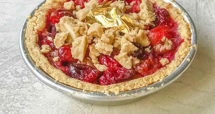 cranberry almond tart
