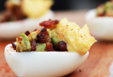 bacon avocado deviled eggs recipe