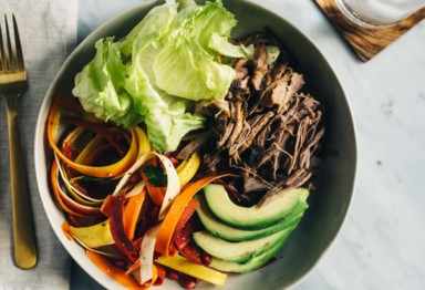 Do the Whole30 and Be Bulletproof Steak Avocado Bowl