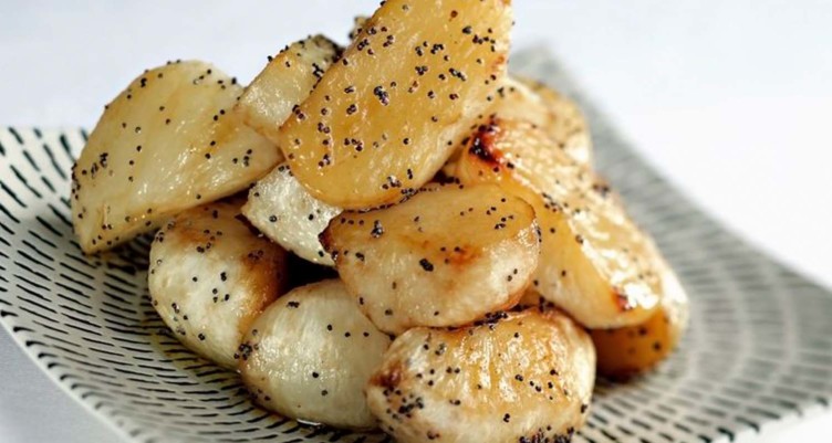 12 Best Vegetables and Fruit to Eat Right Now_Roasted Turnips