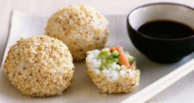 12 Best Vegetables and Fruit to Eat Right Now_Salmon & Avocado Rice Balls
