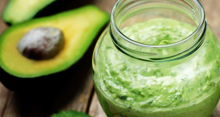 Avocado-Cucumber MCT Oil Salad Dressing