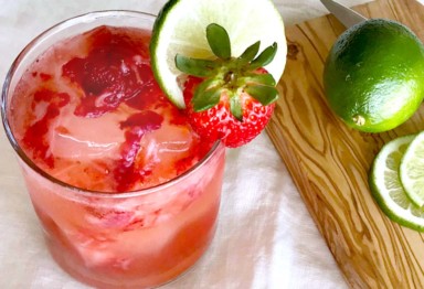 Keto Strawberry Margarita recipe