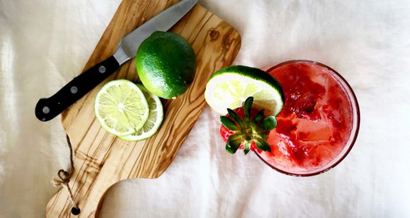 Keto Strawberry Margarita recipe