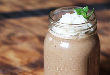 Chocolate Mint Avocado Smoothie Recipe