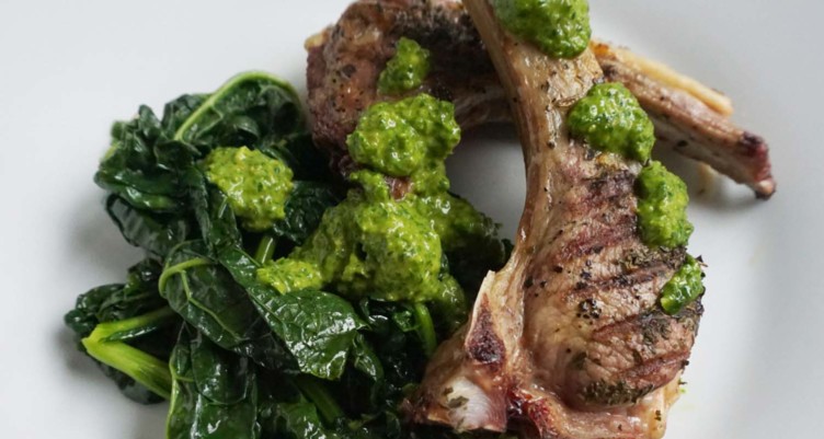 Grilled Lamb Chops With Italian Salsa Verde