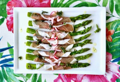 Prosciutto Wrapped Asparagus Appetizer Recipe