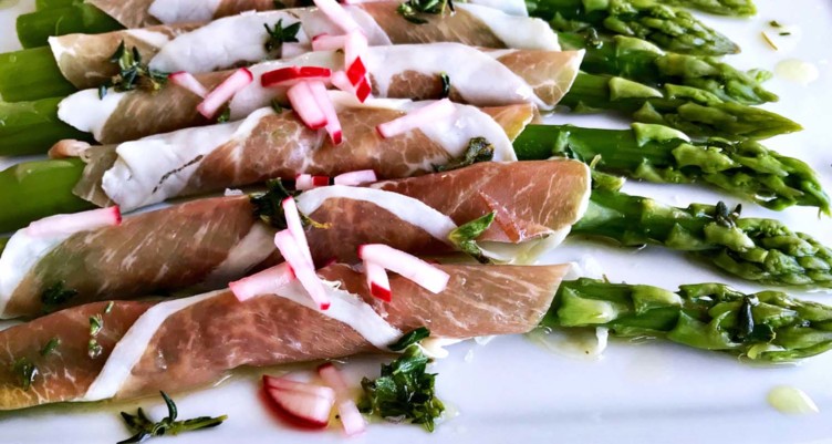 Prosciutto Wrapped Asparagus Appetizer Recipe