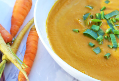 Cleansing Ginger Carrot Soup recipe