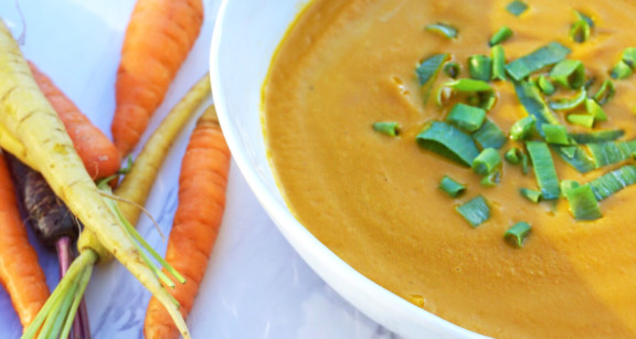 Cleansing Ginger Carrot Soup recipe