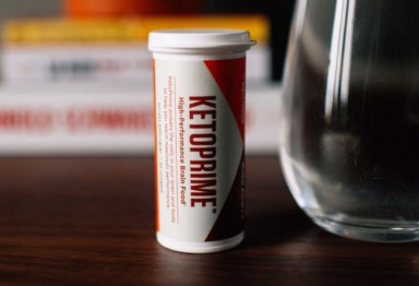 A container of KetoPrime