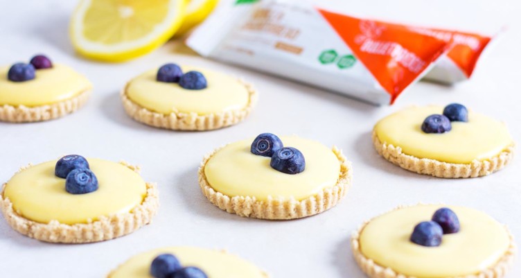 Low-Carb Sugar-Free Lemon Curd Mini Tarts