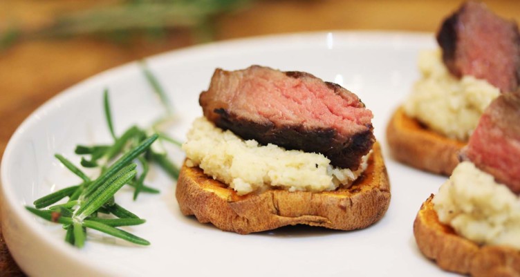 Paleo Steak And Sweet Potato Bites