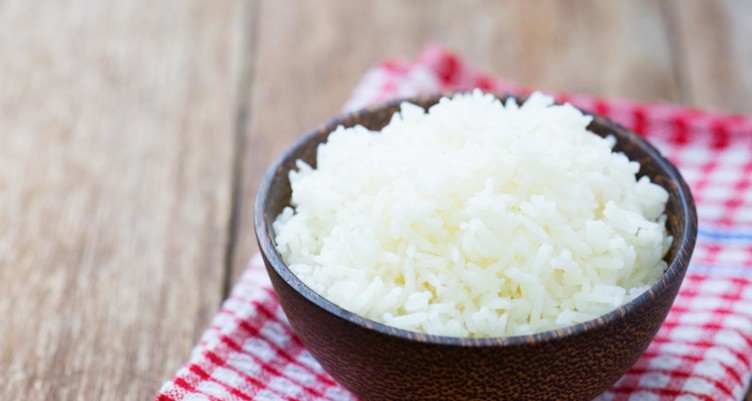 Bowl of white rice