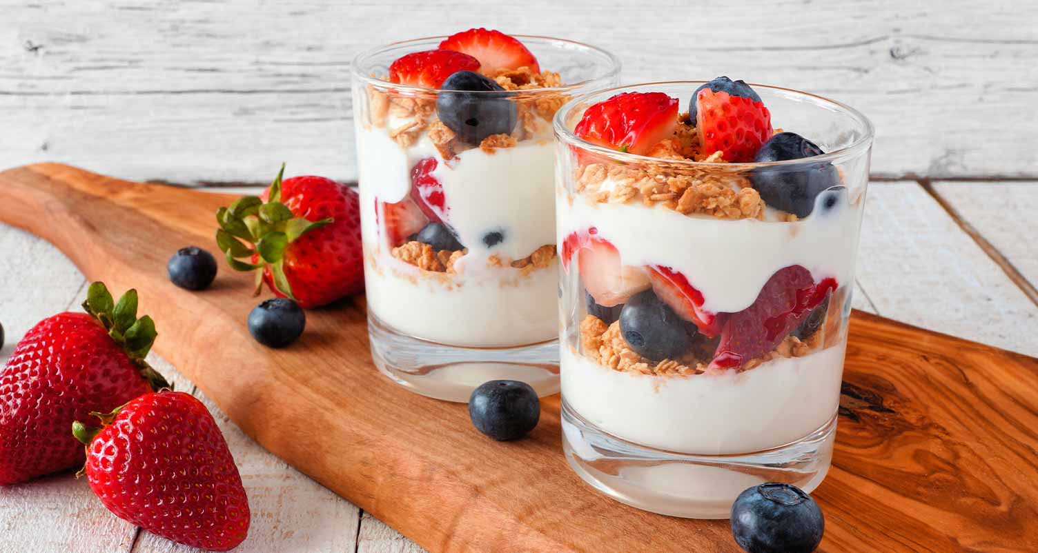 Keto Red, White And Blue Parfaits
