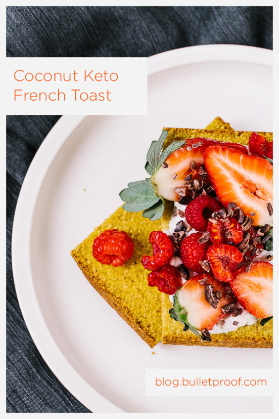 Coconut Keto French Toast