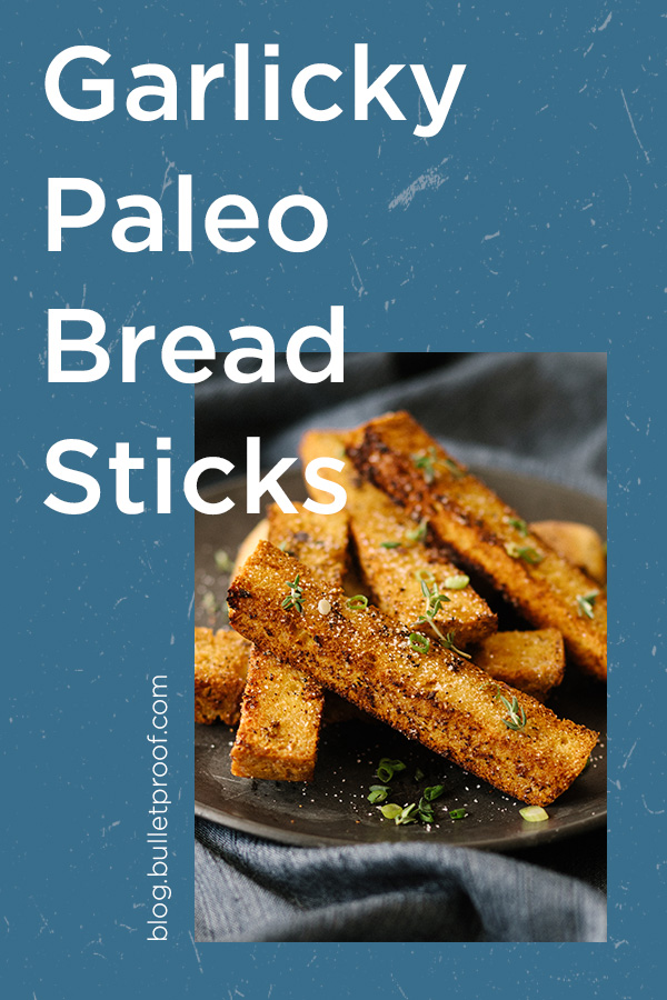 Transform a plain loaf of coconut flour bread into rich, buttery paleo bread sticks with this simple and savory 10-minute recipe.