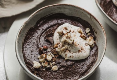 Keto Pots De Creme served in bowl