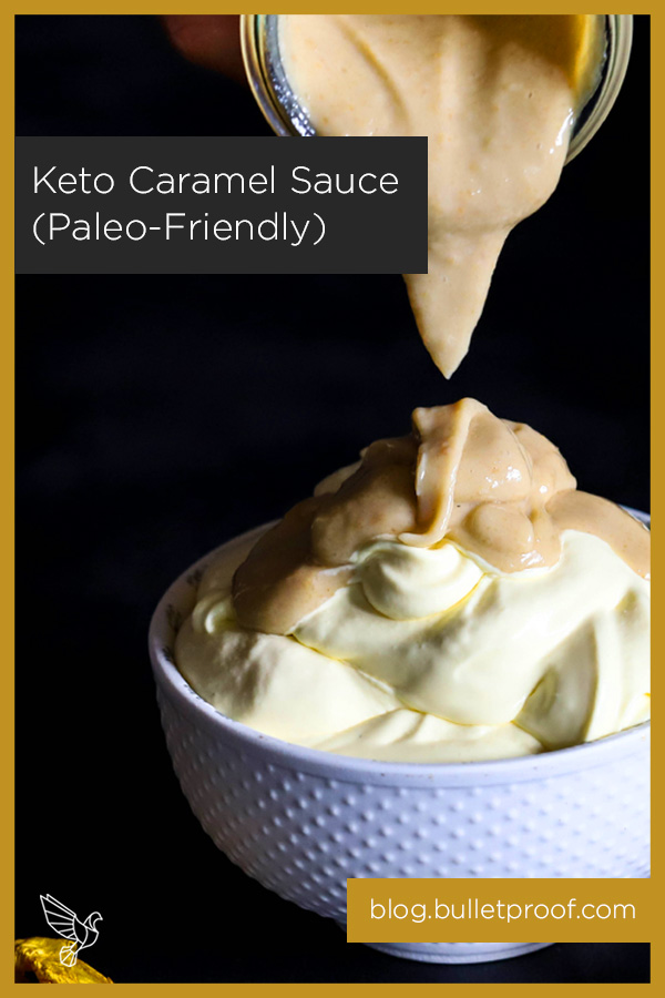 This keto caramel sauce makes a thick, sweet topping for everything from ice cream to cakes—all with no junk. Paleo-friendly, low-carb, and sugar-free.