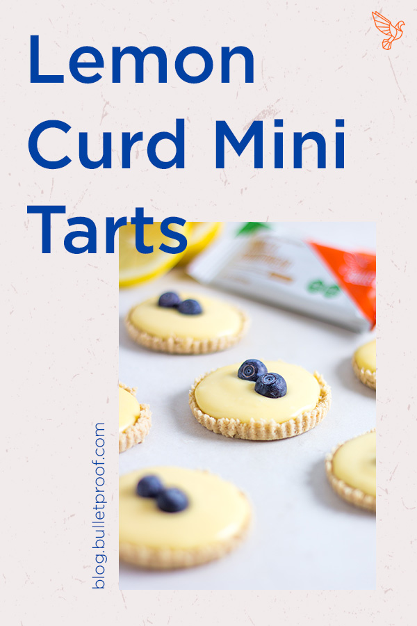Smooth and summery sugar free lemon curd meets a crumbly vanilla crust in this simple low-carb recipe for mini tarts. Perfect for dessert!