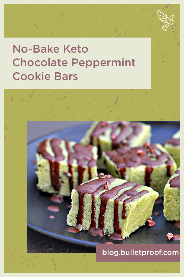 These protein-packed keto cookie bars combine rich chocolate with a zing of peppermint. Silence cravings and freshen breath with every chewy bite.