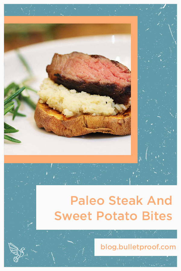 Skip the bun this barbecue season: These paleo steak and sweet potato bites pack big flavor into every fiber-filled, nutrient-rich mouthful.