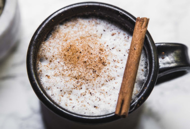 Warm spices meet sweet and creamy coconut milk in this upgraded chai tea latte recipe that only takes 10 minutes to make. Keto- and paleo-friendly.