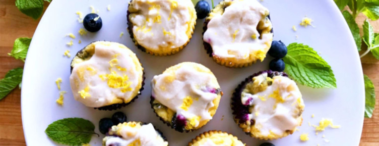 Keto Breakfast Ideas That Aren't Boring 23 lemon blueberry keto muffins