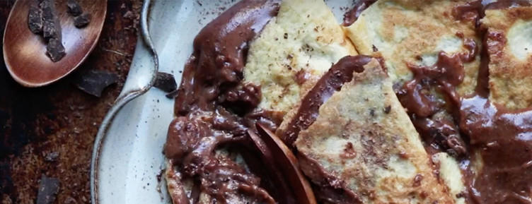 Keto Breakfast Ideas That Aren't Boring 17 Paleo Chocolate Almond Butter Crepes
