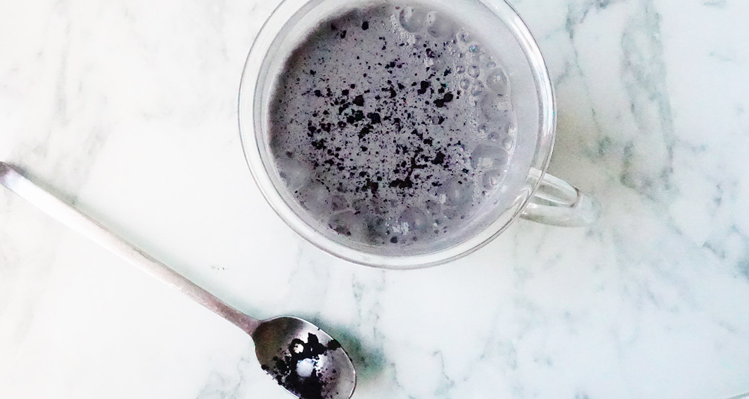 Activated Charcoal Goth Latte recipe paleo, ketofriendly, dairyfree