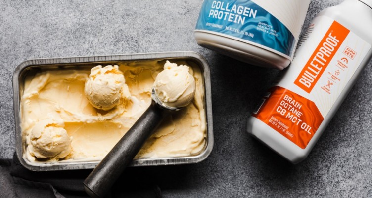 Bulletproof Ice Cream: Creamy Coconut “Get Some” Ice Cream