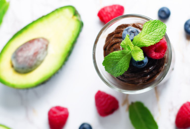 Keto no-bake chocolate pudding