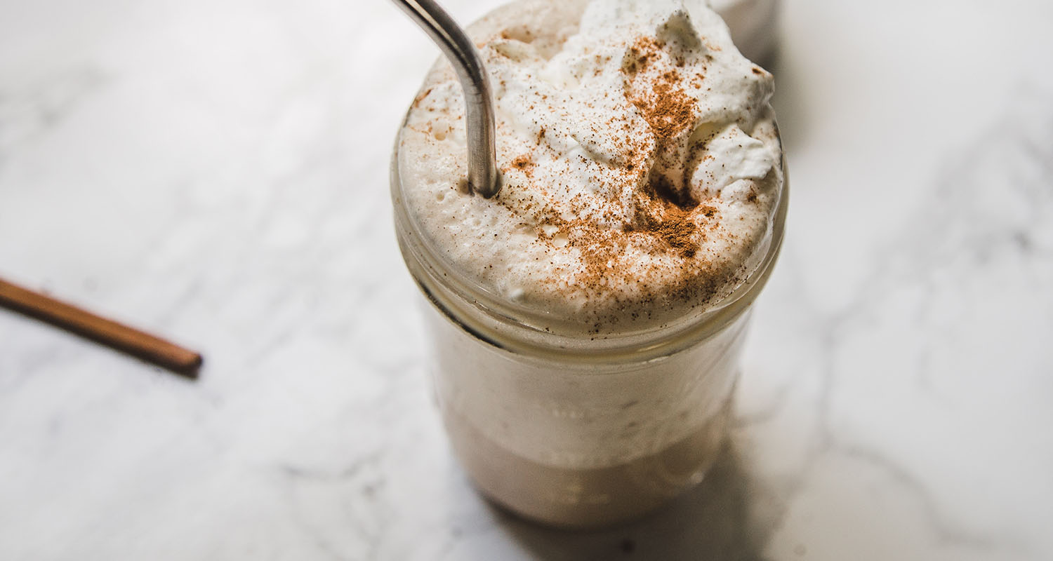 Keto Dirty Chai Frappe recipe Keto, paleo, dairyfree, refined sugarfree