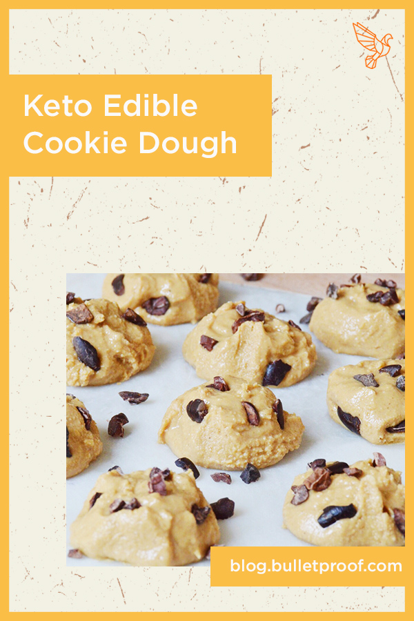 No baking required: This keto edible cookie dough is packed with sweet vanilla flavor and skin-smoothing collagen. (All with no sugar or grains!)