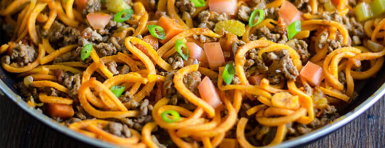 Step aside, pasta: These spiralizer recipes fill your noodle fix without the grains. (Vegetarian, keto, Whole30, and paleo options inside.)