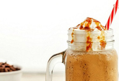 caramel iced coffee