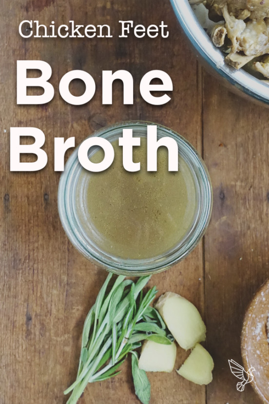 Chicken Feet Bone Broth recipe Keto, paleo, Whole30, budgetfriendly!