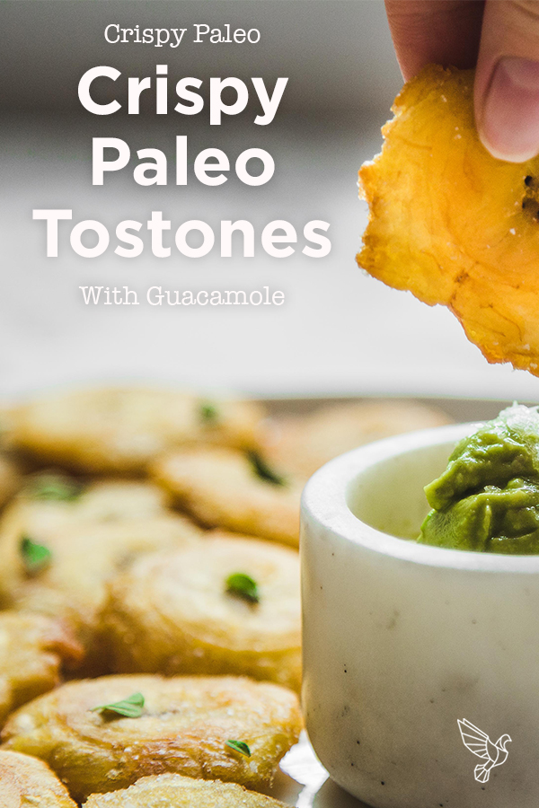 Crispy, crunchy satisfaction: This tostones recipe uses healthier cooking fats for an upgraded take on salty, savory fried plantains.