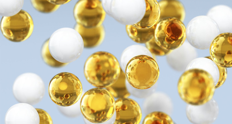 MCT oil under microscope