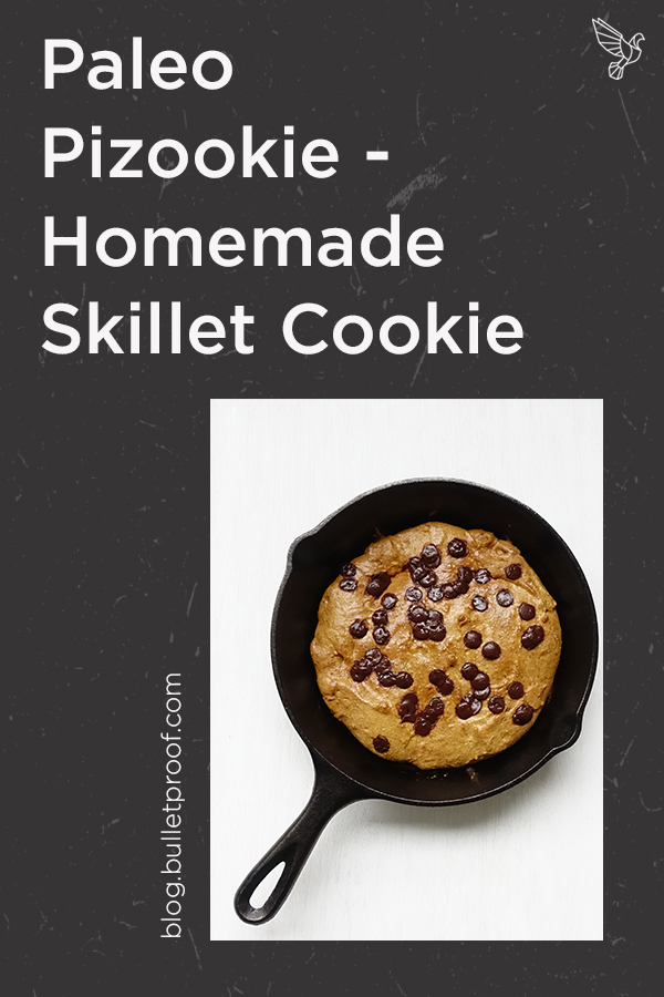 This 30-minute gooey paleo pizookie recipe contains no refined sugar, dairy, or grains -- and bakes up into a totally drool-worthy dessert.