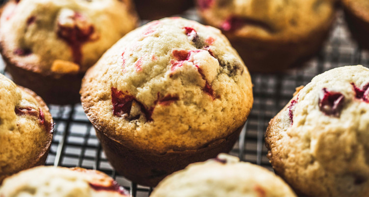 Keto Cranberry Orange Muffins