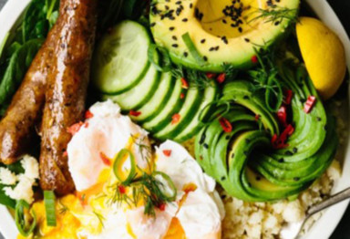 Skip the plain old eggs: These Whole30 breakfast recipes will switch up your morning routine with savory meats, healthy fats, and satisfying veggies.