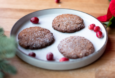 Keto and Paleo Gingerbread Cookies