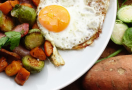 Paleo sweet potato hash gets savory upgrades from crisp bacon and fragrant herbs, all cooked in nourishing fats to keep you full and powered up.