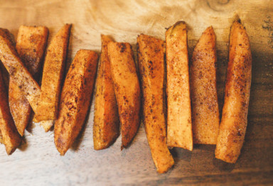 Paleo Pumpkin Spice Sweet Potato Fries