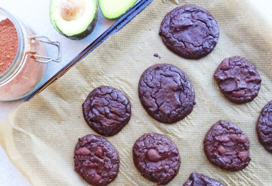 With a crisp exterior and creamy, fudgy center, these avocado cookies prove that your favorite high-fat fruit can do anything.